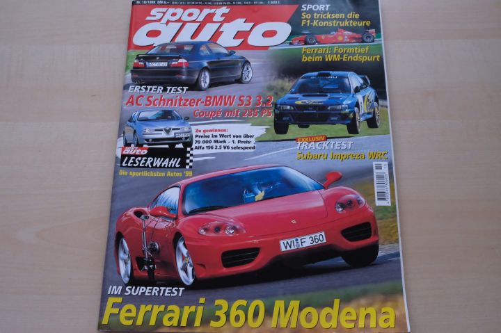 Sport Auto 10/1999